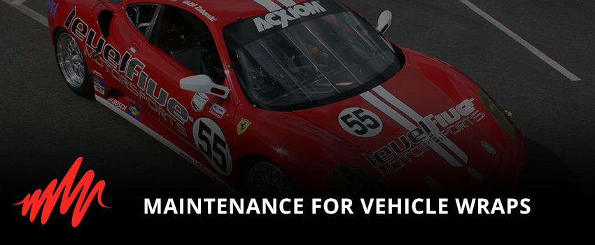 Maintenance for Vehicle Wraps