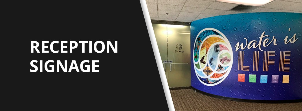 Reception Signage
