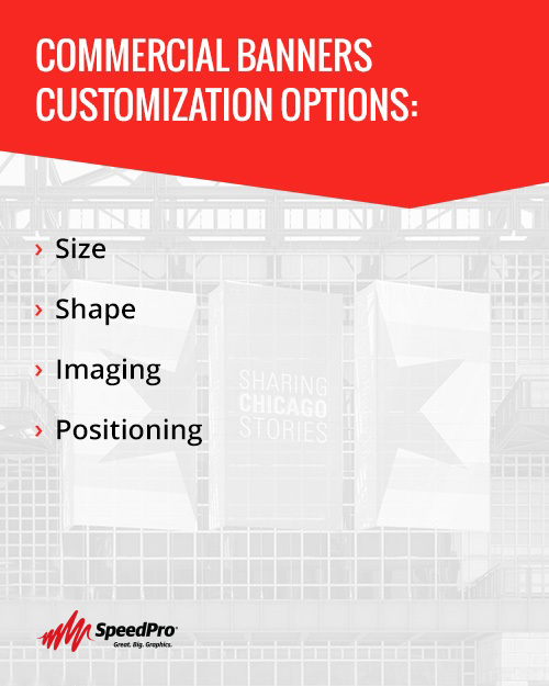 Options for Commercial Banner Customization