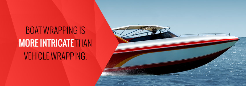 Boat Wrapping is Intricate