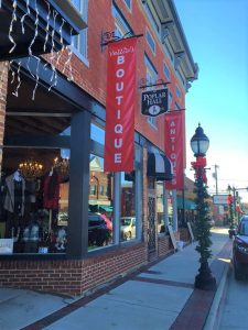 Retail boutique outdoor banner