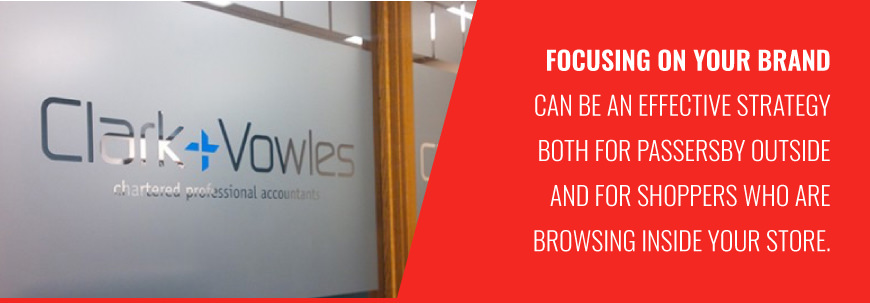 Focus on your brand