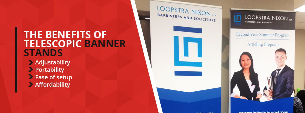 Benefits of Telescopic Banner Stands