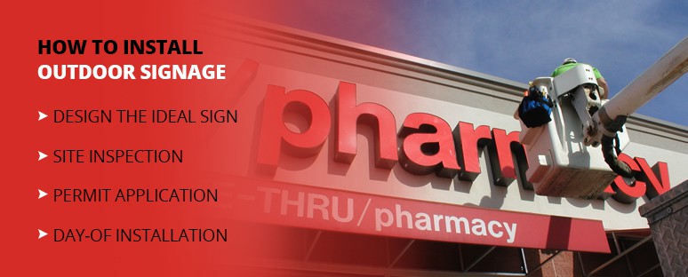 How to Install Outdoor Signage