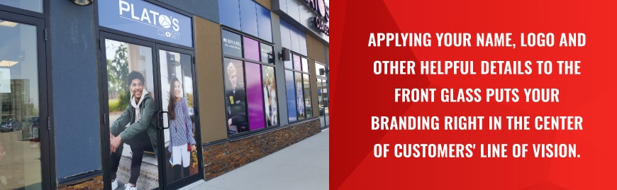 Storefront Branding Decals
