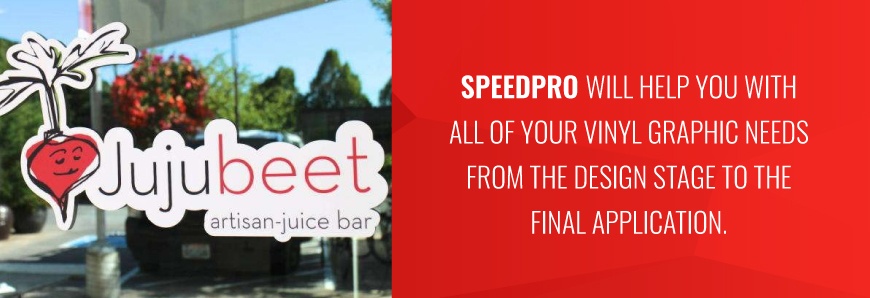 SpeedPro will work with you from start to finish to create custom window decals.