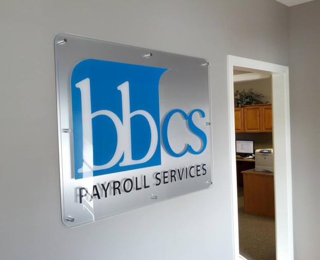 BBCS wall logo