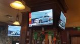 Digital signage bar advertisements