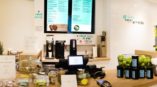 Digital signage for a juice bar