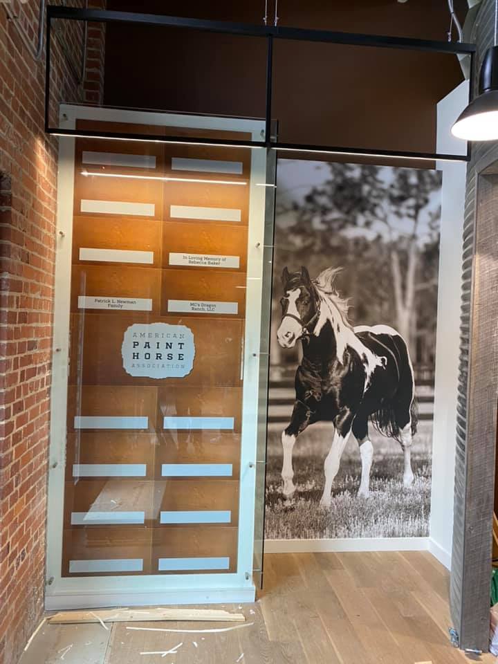 Paint Horse acrylic signs