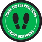 Social Distance Exterior Decal