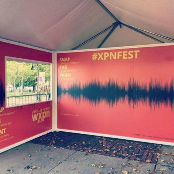 XPNFest promotional graphic for photos