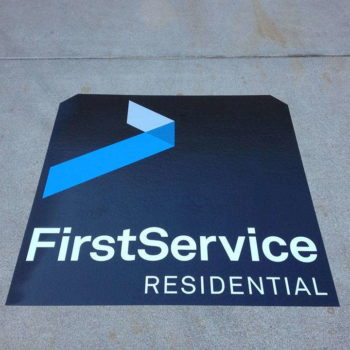 FirstService Residential floor graphic