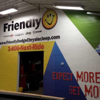 Borsello side of truck wrap