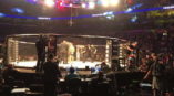 UFC ring before a fight