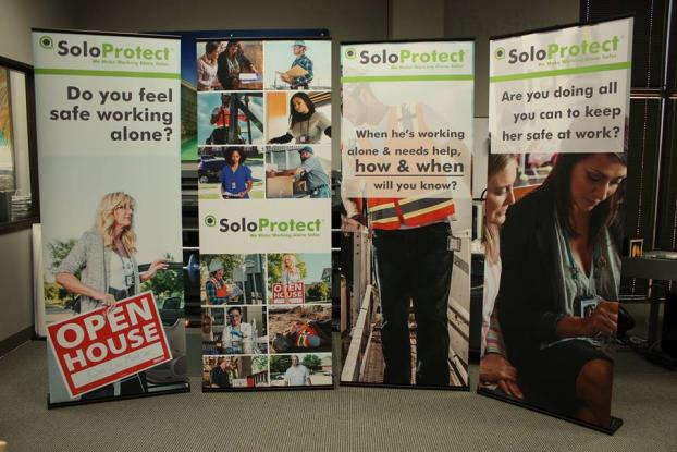 Solo Protect retractable banner