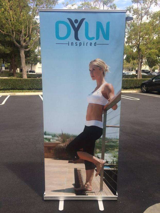 Dylan retractable banner