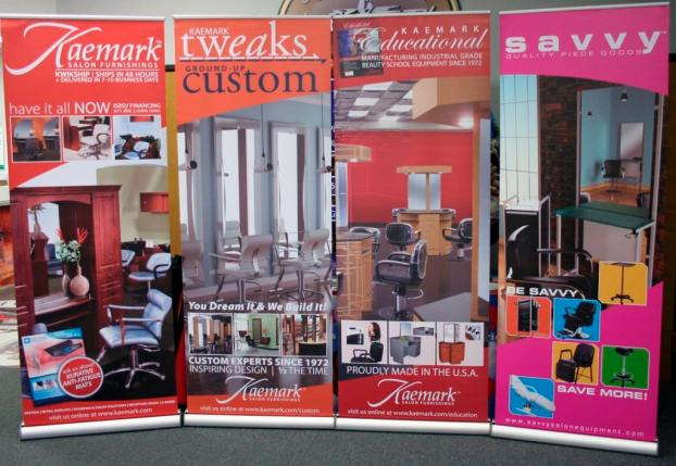 Kaemark retractable banners