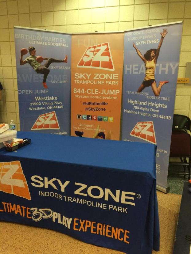 Sky Zone Trampoline Park banners Westlake OH