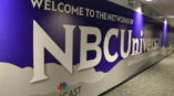 Welcome sign for NBC Universal