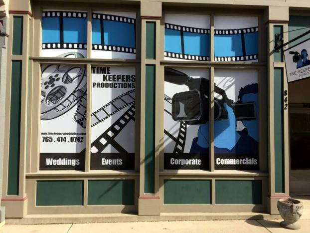 Timekeepers Productions window graphics