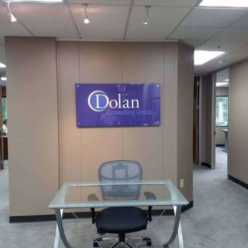 Stoutland and Hayes office sign