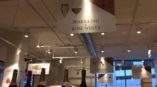 Sparkling & Rose Wines signage in a wine store
