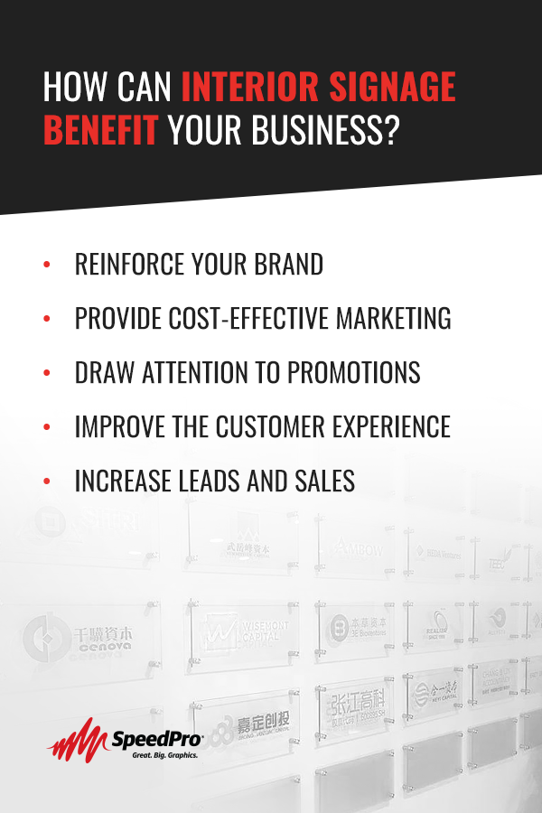 Ways Interior Signage Can Benefit Your Business