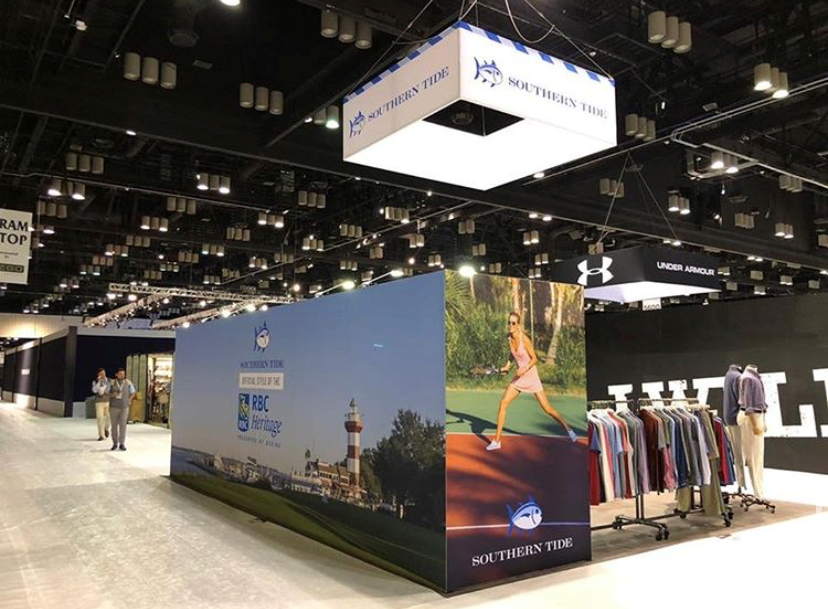 southern tide trade show stand