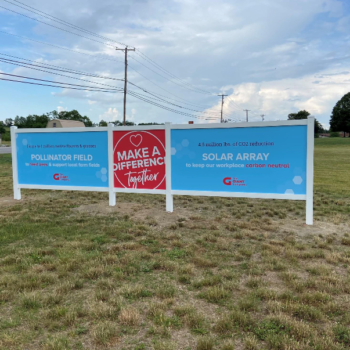 Outdoor signage